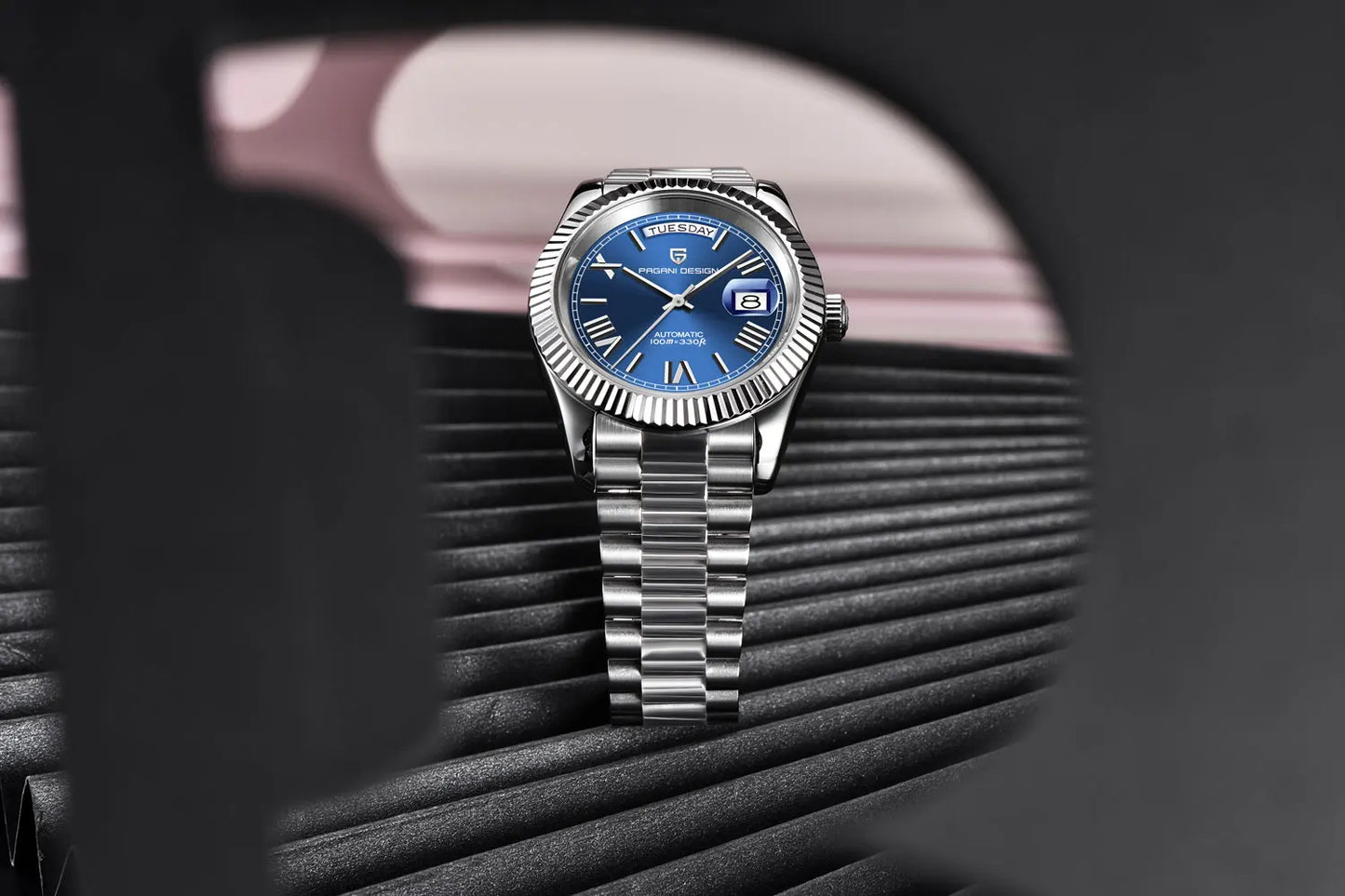PAGANI DESIGN Watches for Man DD40 1783 Luxury Automatic Mechanical Mans Watch AR Sapphire Glass NH36A Date relogios masculino