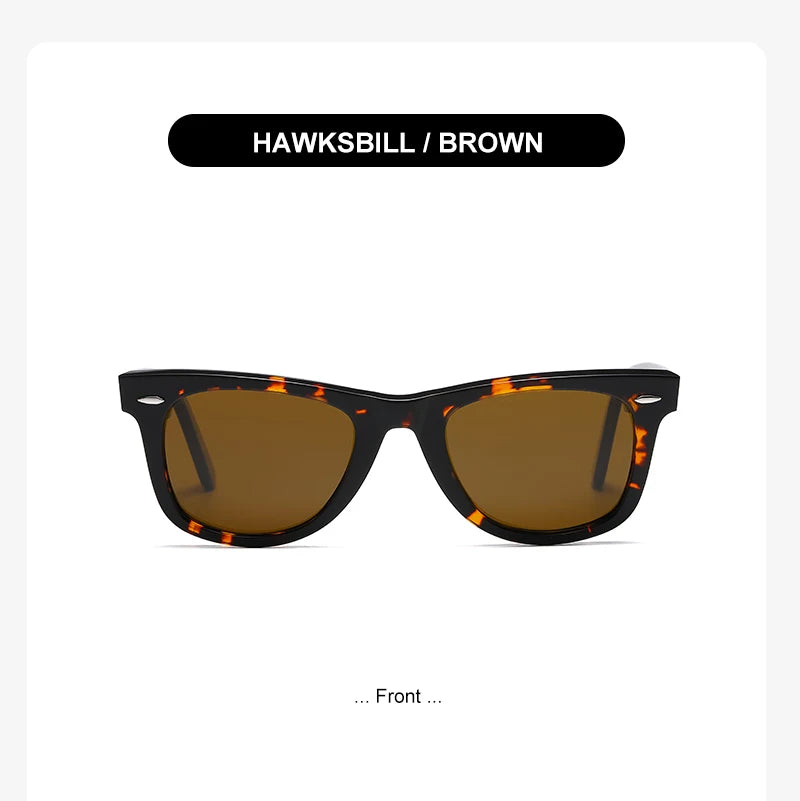 ROGBAE Tilting sunglasses men classics Glass lens Acetate sun glasses R2140 Luxury Brand Rivet Design Goggles Female sunglass