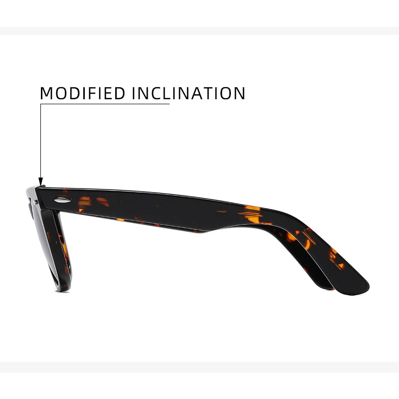 ROGBAE Tilting sunglasses men classics Glass lens Acetate sun glasses R2140 Luxury Brand Rivet Design Goggles Female sunglass