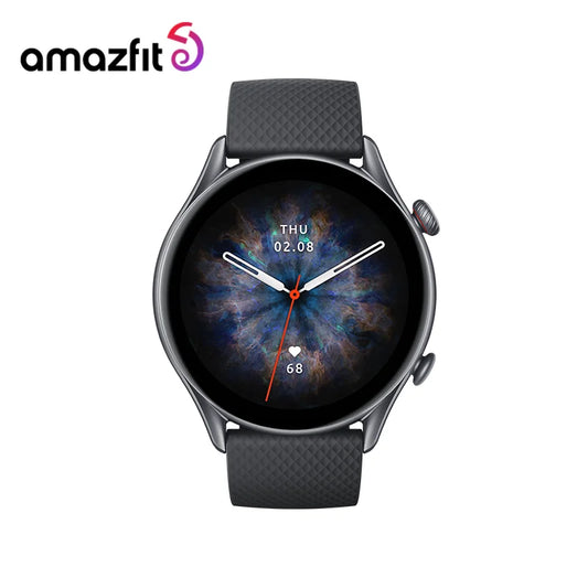 Original Amazfit GTR 3 Pro GTR3 Pro GTR-3 Pro Smartwatch 46mm HD AMOLED Display Zepp OS 12-day Battery Life Man Watch