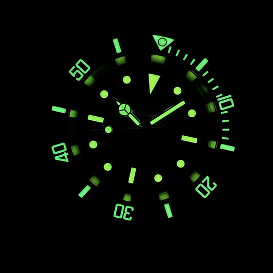 STEELDIVE SD1954V New Bracelet 41MM Stainless Steel Case 300M Waterproof Vintage Luminous Slide Clasp NH35 Mens Dive Watch Reloj
