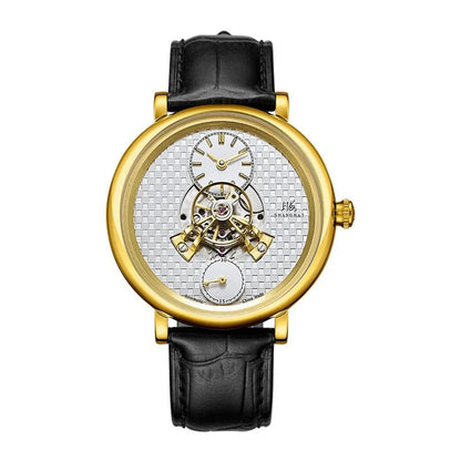 Shanghai Tourbillon Watch Men 40mm Luxury Automatic Watches Dome Sapphire Glass Man Mechanical Wristwatches Relojes Para Hombre