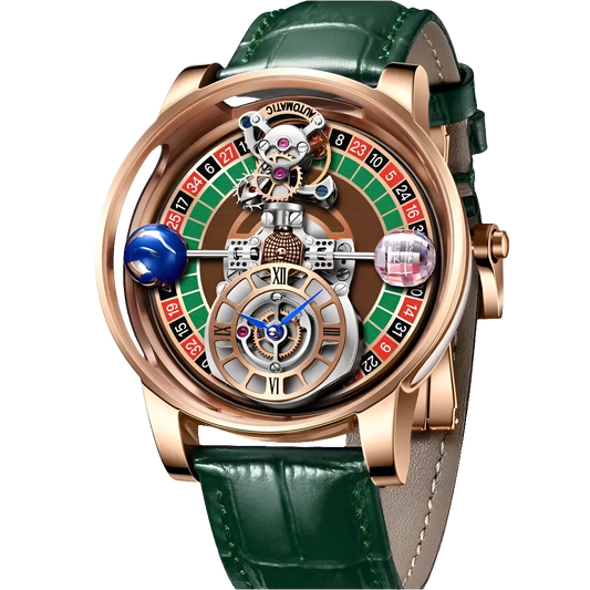 Casino Leather Luxury Watch