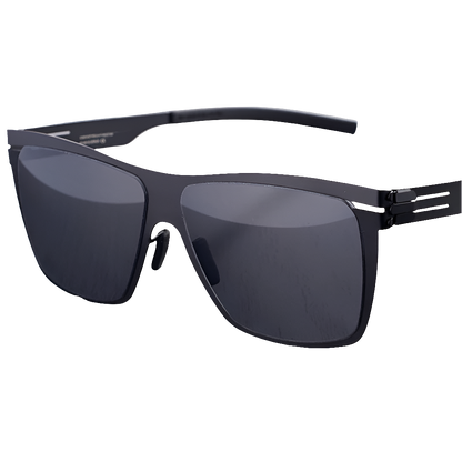 German Screwless Oversized Sunglasses for Men Anti-ultraviolet UV400 Sunglass Women Ultralight Trendy Square Sun Glasses Male